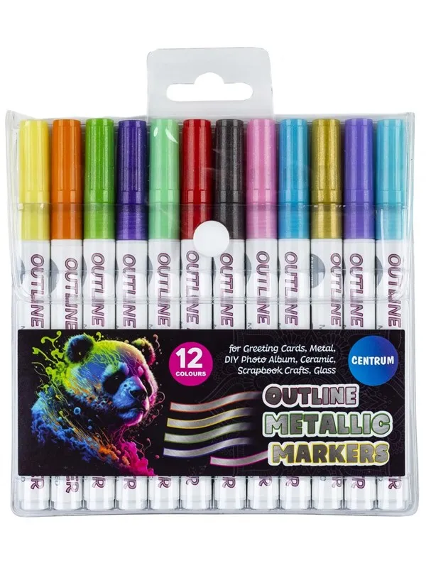 CENTRUM Spouts OUTLINE METALLIC 12 pcs.