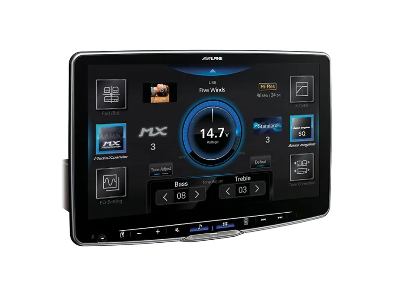 Alpine ILX-F115D Halo11 Apple Carplay, Android