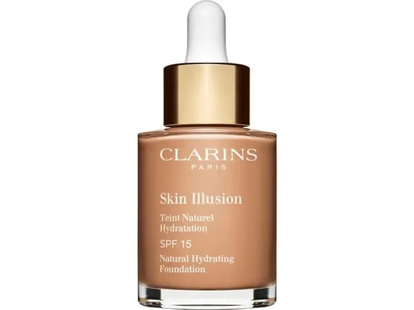 Clarins Skin Illusion Natural Hydrating Foundation 112 Amber 30 ml