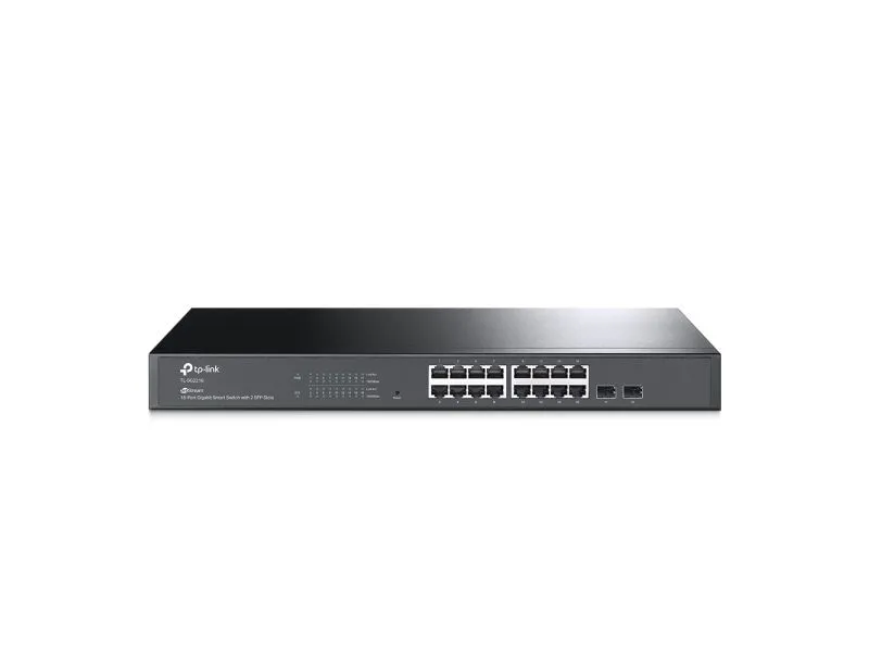 TP-Link JetStream TL-SG2218, Håndtert, L2/L2+, Gigabit Ethernet (10/100/1000), Rack-montering, 1U