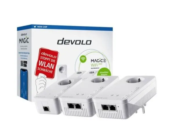 devolo Magic 2 WiFi next multiroom kit Powerline (3 adaptere)
