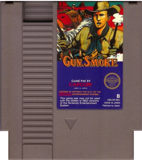 Gunsmoke - Nintendo 8-bit/NES - PAL B/SCN (BRUKT VARE)