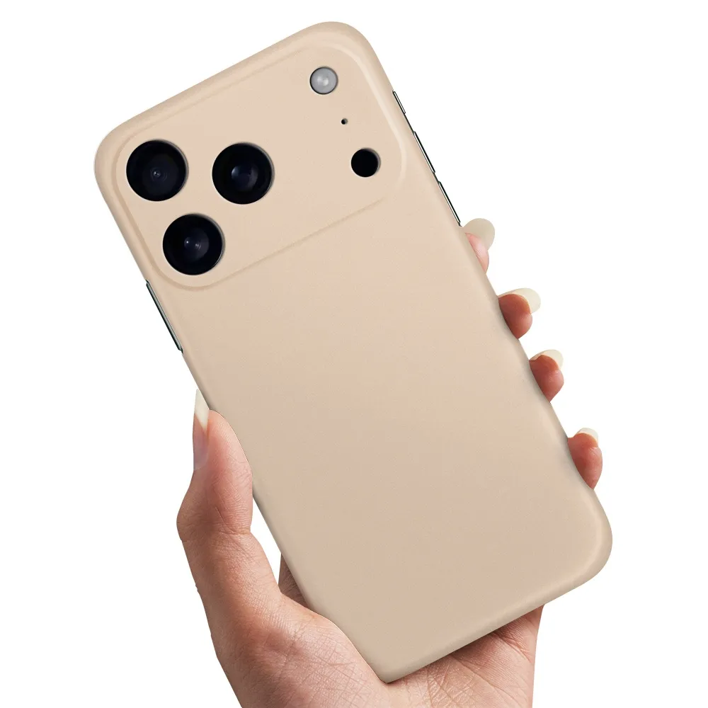 Deksel / Mobildeksel til iPhone 17 Pro - Beige