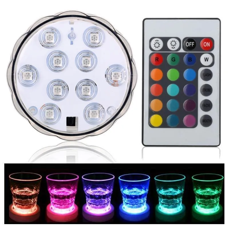LED lys m/16 forskjellige farger (vanntett) inkl. fjernkontroll