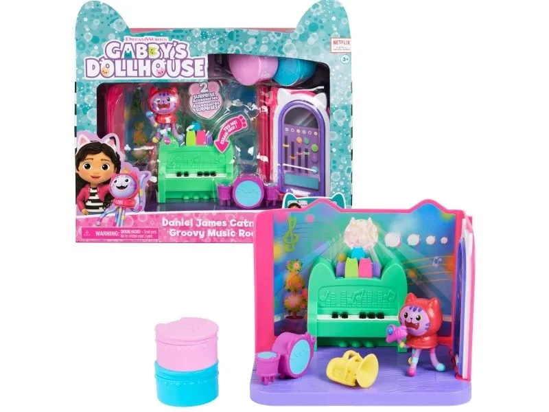 Gabby´s Dollhouse Deluxe Music Room - DJ Catnip's