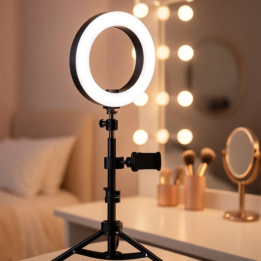 Ring light - 3 lysinnstillinger - QX-260