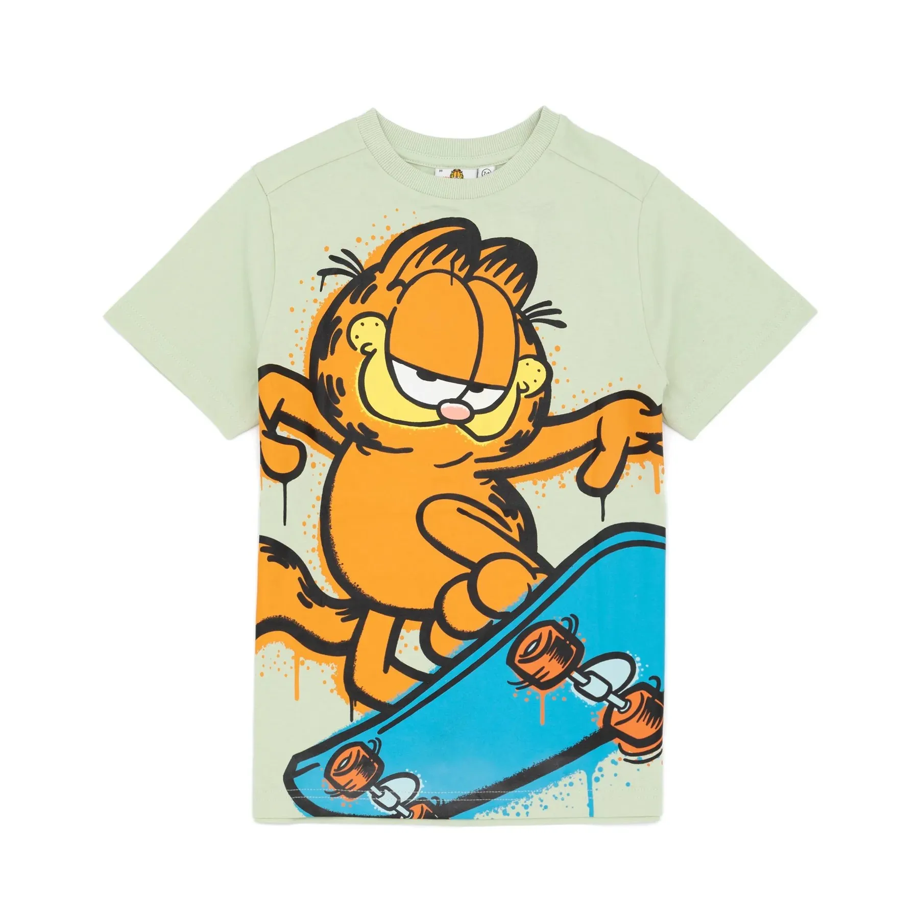 Garfield Childrens/Kids Skateboard T-Shirt