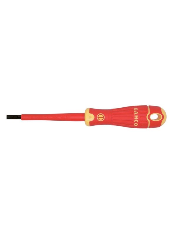 BAHCO insulated slotted screwdriver 0.6x3.5x100mm