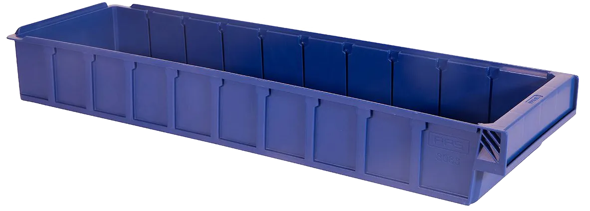 PPS 3033 lagerkasse blå 600×188×80mm 6,7ltr