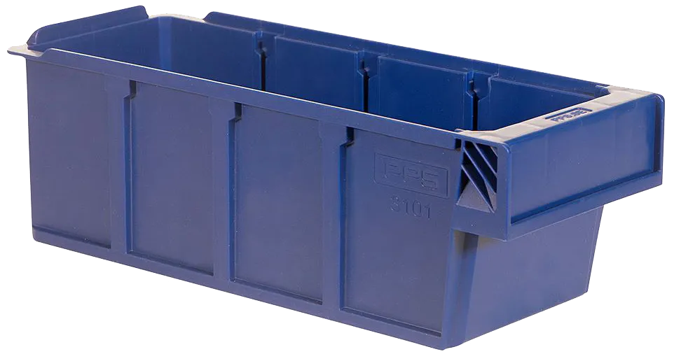 PPS 3101 lagerkasse blå 300×115×100mm 2,2ltr