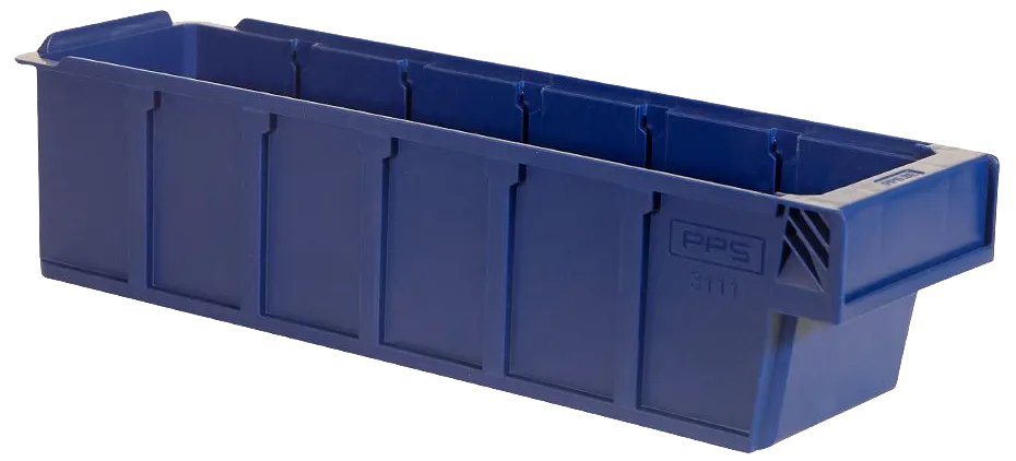 PPS 3111 lagerkasse blå 400×115×100mm 3,1ltr
