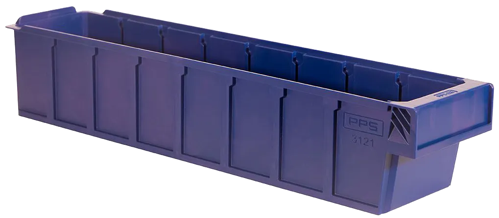 PPS 3121 lagerkasse blå 500×115×100mm 3,9ltr