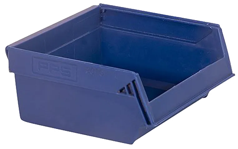 PPS 2076 plukkekasse blå 96×105×45mm 0,45ltr