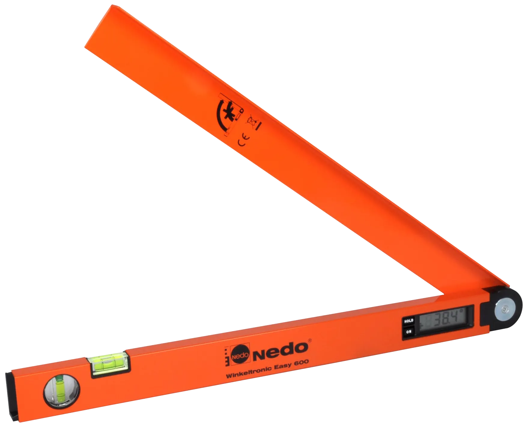 Nedo WinkelTronic digital vinkelmåler 600mm 0-200°