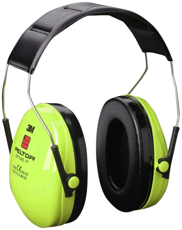 Peltor hørselvern Optime I m/hodebøyle, Hi-Viz