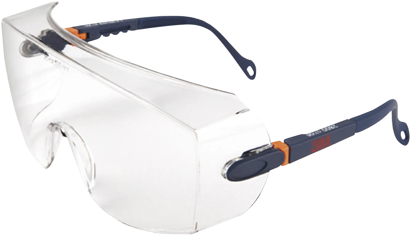 Beskyttelsesbrille 2800 for vanlige briller, klar glass