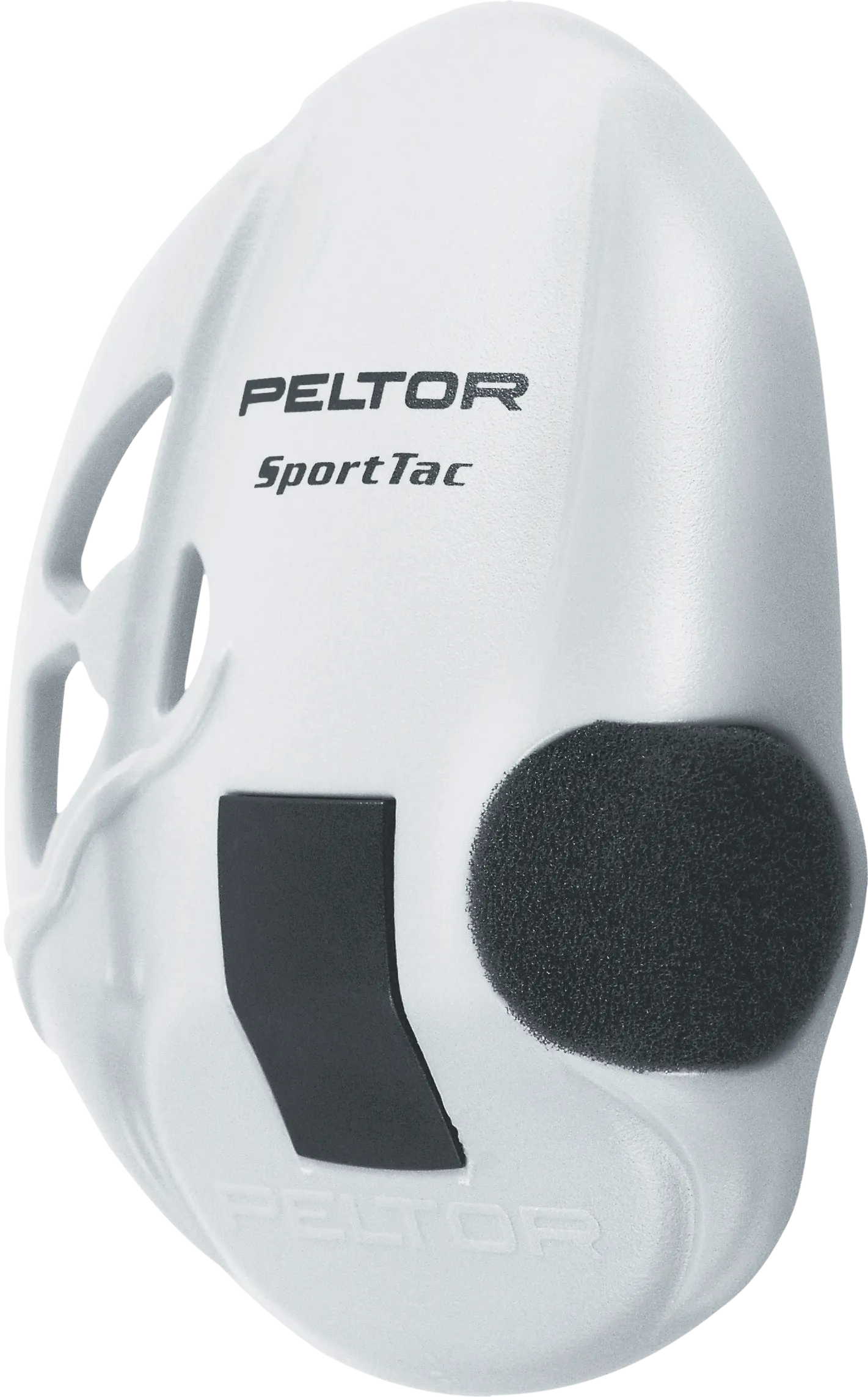 Peltor SportTac erstatningsskaller, hvit, 2 stk