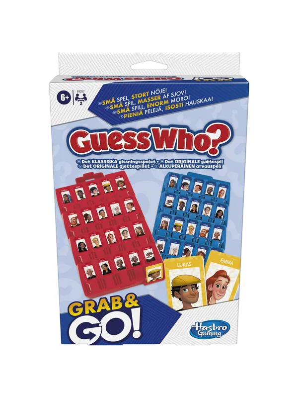 Hasbro Guess Who Grab & Go DK/NO/SE/FI