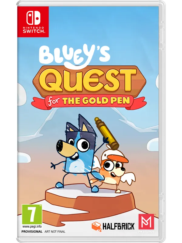 Bluey's Quest for the Gold Pen - Nintendo Switch - Eventyr