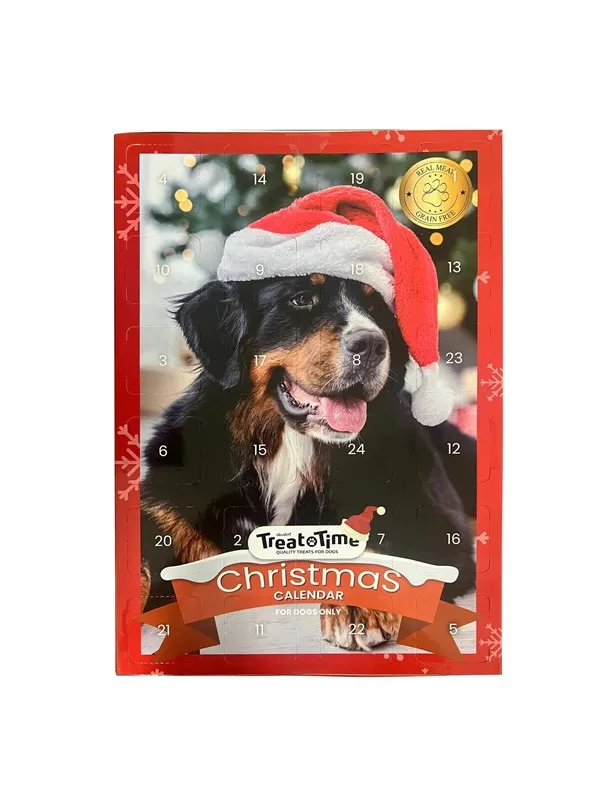 Treat Time Jule-Adventskalender for Hunder