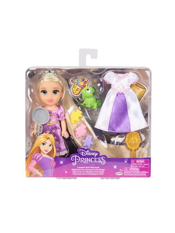 Disney Princess 6" Petite Doll W/ Extra Fashion Rapunzel 6in