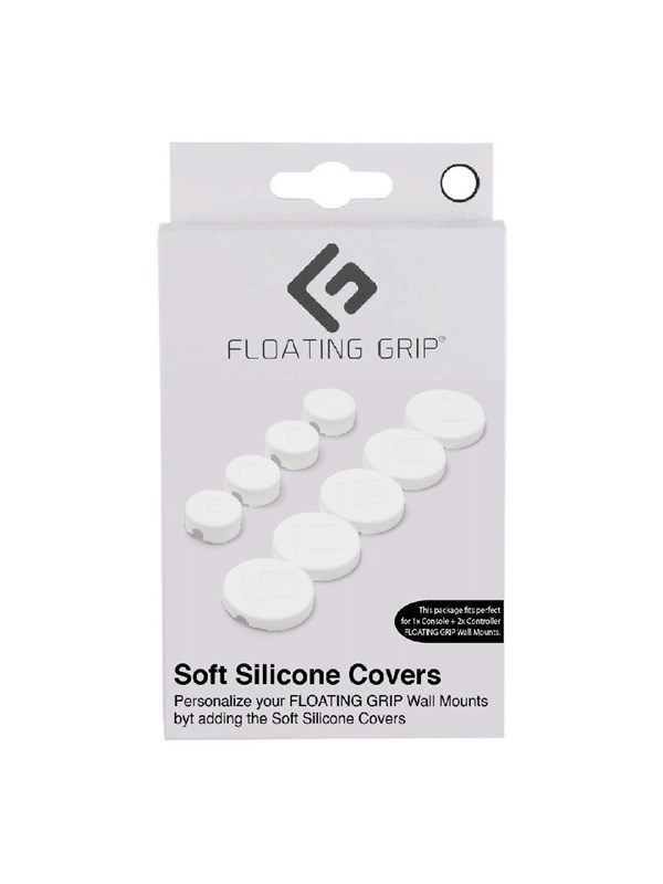 Floating Grip Wall Mount Covers (White)