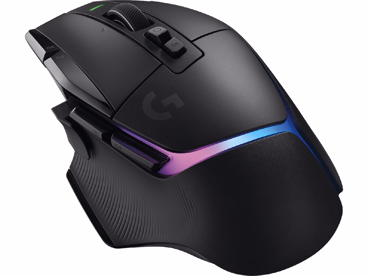 Logitech G502 X Plus Gamingmus (sort)