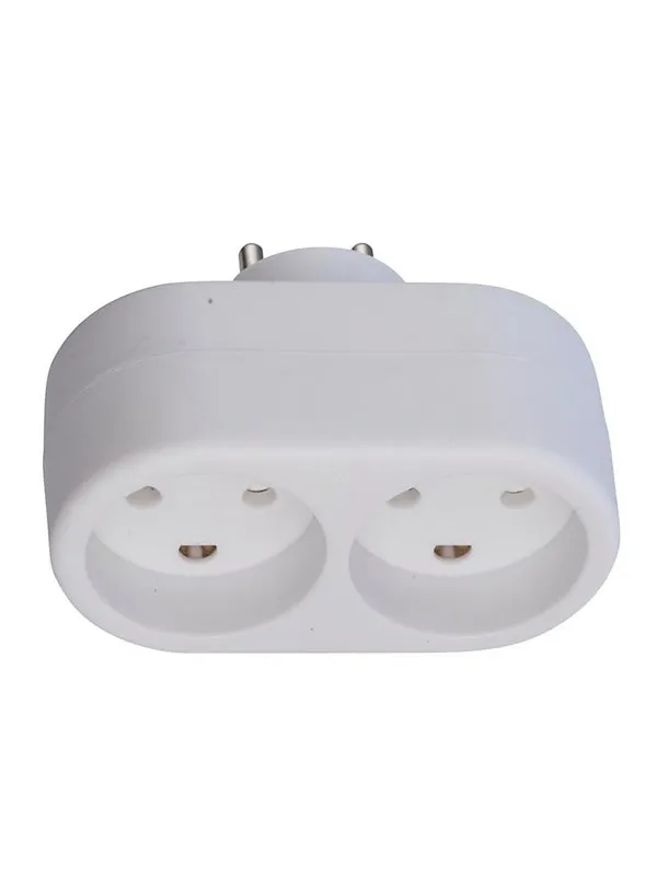 Thorkild Larsen Double Plug D2 2 Round Outlets