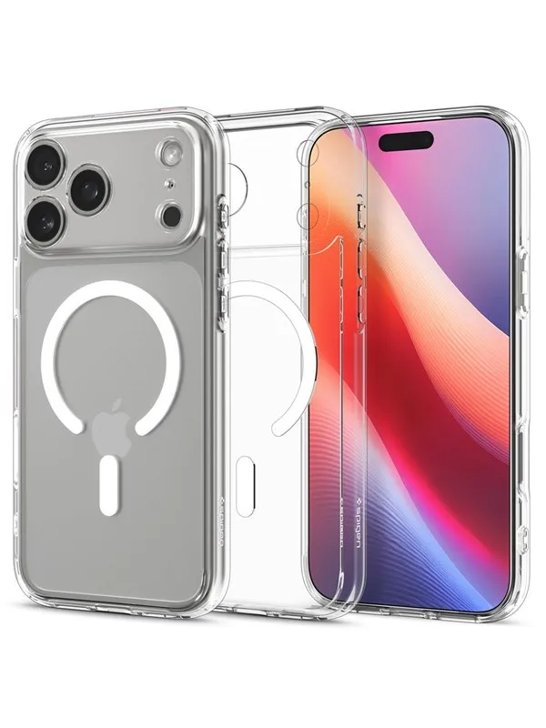 Spigen Ultra Hybrid MagSafe - clear white - iPhone 17 Pro