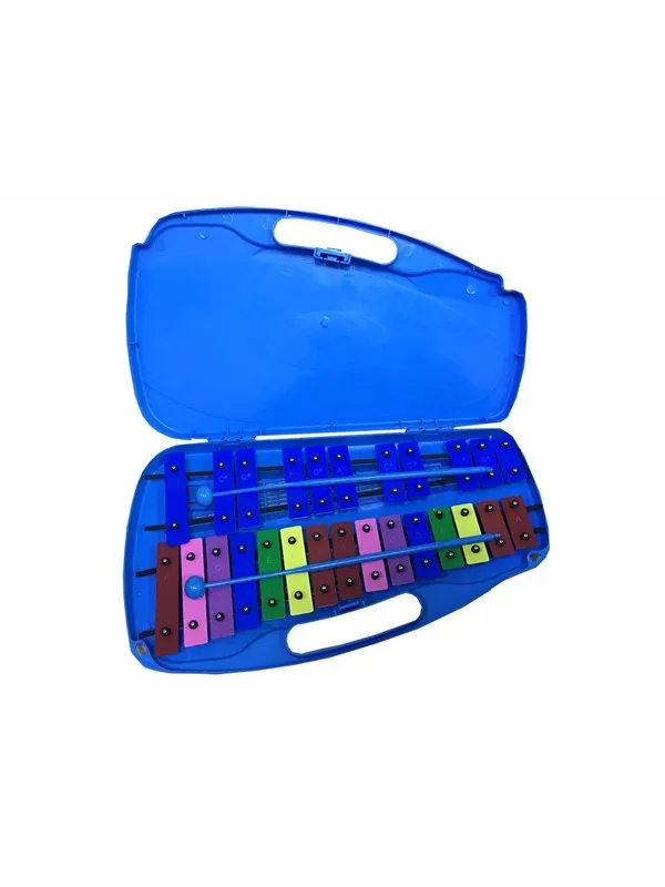 Easttop Metallophone in blue hardcase - 26 notes