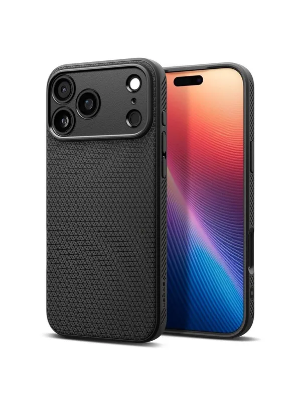 Spigen Liquid Air - matte black - iPhone 17 Pro Max