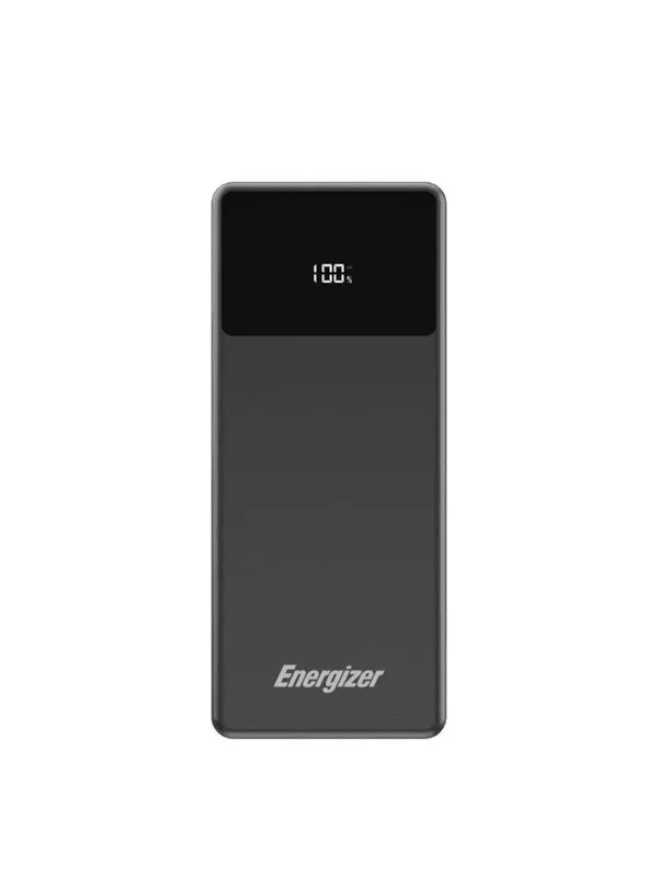 Energizer 27K Powerbank - 65W - 2xUSB-C PD + USB-A Nødlader - Svart - 27000 mAh