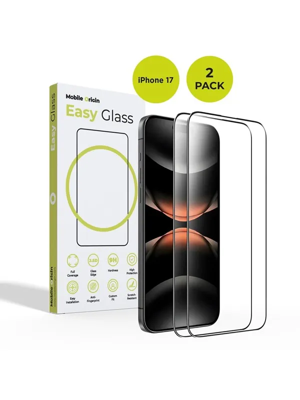 Mobile Origin EasyGlass iPhone 17 - 2 pack
