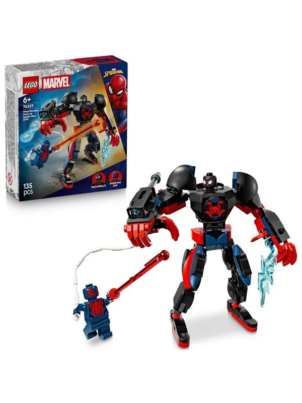 LEGO Super Heroes Marvel 76337 Miles Morales-robot mot Spider-Man 2099