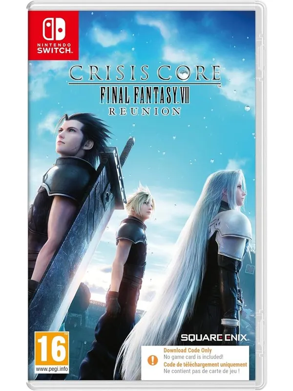 Crisis Core: Final Fantasy VII - Reunion (Code in a Box) - Nintendo Switch - RPG