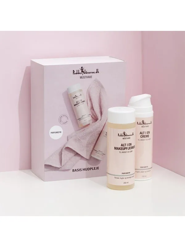 Pudderdåserne Basic Skincare Gift box