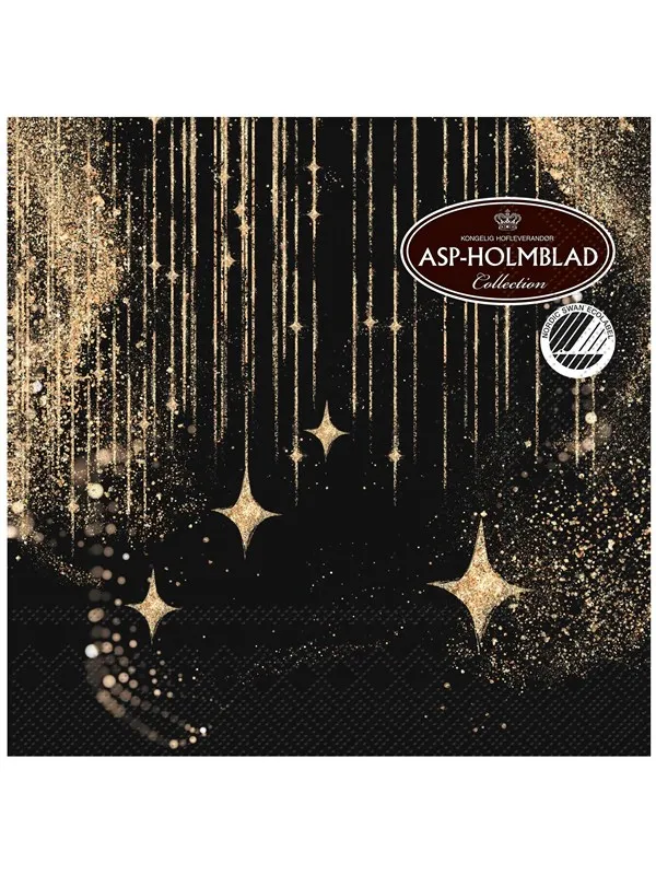 Asp-Holmblad Servietter "New Year Night Sky"