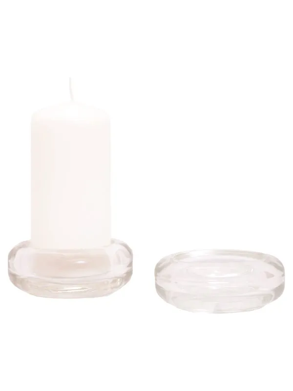 Asp-Holmblad Glasslysestake "Bremmen"
