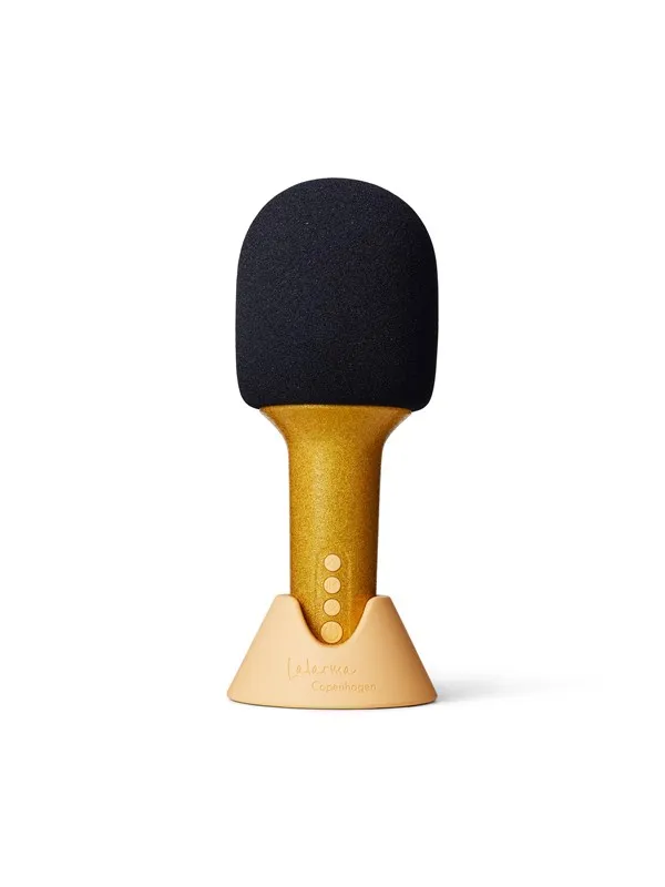 Lalarma Glitter Grove microphone  - Gold