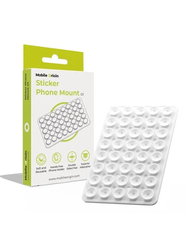 Mobile Origin Sticker Phone Mount O1 - white