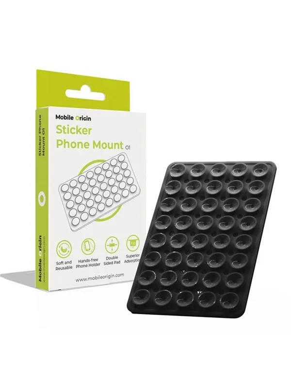 Mobile Origin Sticker Phone Mount O1 - black