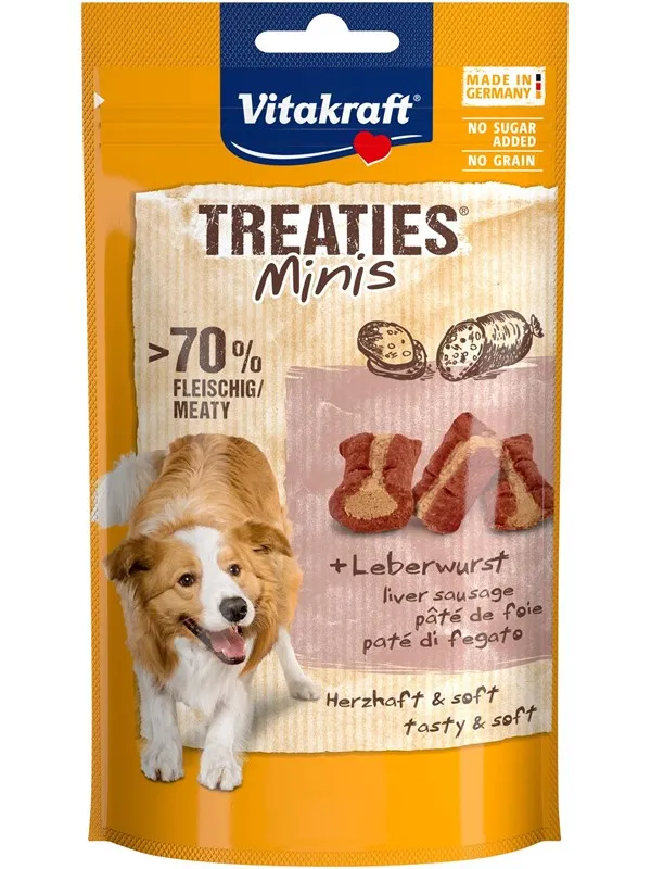 Vitakraft Treaties Minis Leverpølse 48g