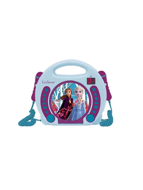 Frozen Portable CD player with 2 Sing Along microp
