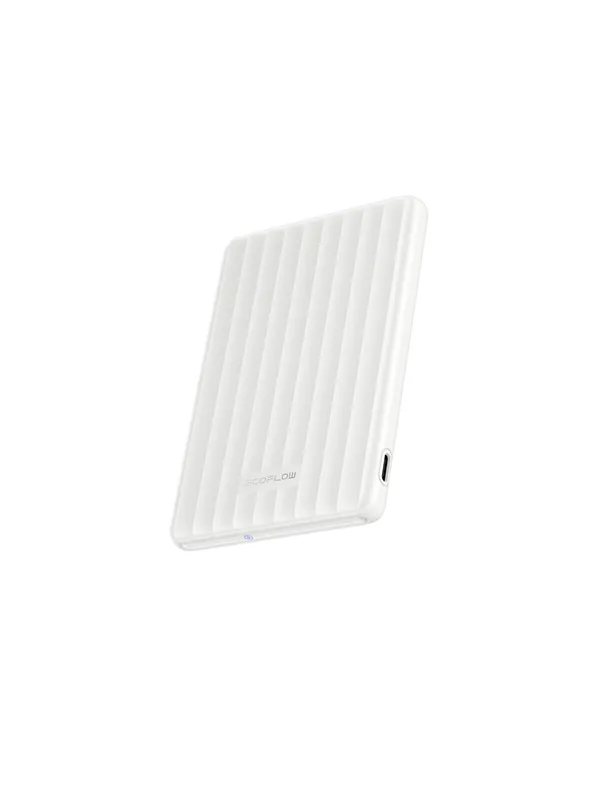 EcoFlow RAPID Mag Nødlader - Hvit - 5000 mAh