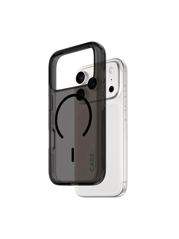 CARE by PanzerGlass Flagship Case Urban Explorer Smokey w. Black MagSafe iPhone 17 Pro