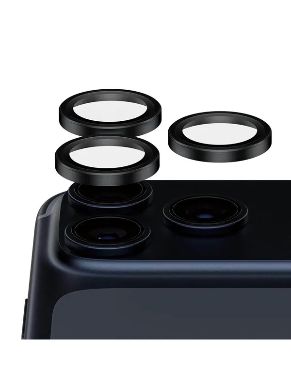 PanzerGlass Hoops® Ceramic II Camera Lens Protector iPhone 17 Pro | iPhone 17 Pro Max | iPhone 16 Pro | 16 Pro Max