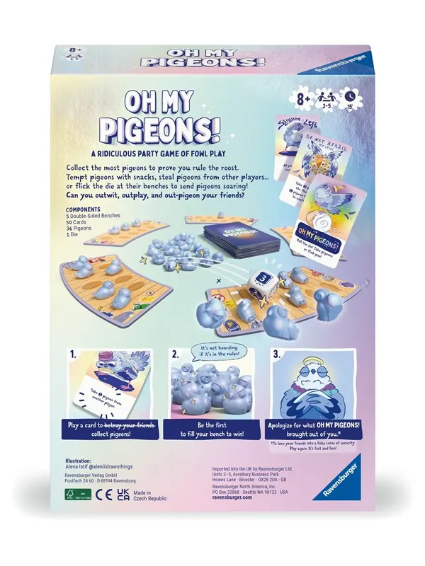 Ravensburger Oh My Pigeons! Party Game
