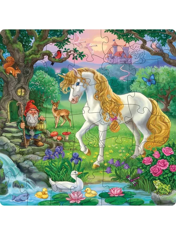 Ravensburger Unicorn, 44pc Wooden Puzzle