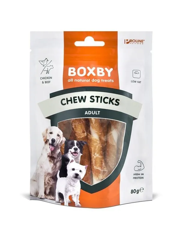 BOXBY Chew Sticks Chicken 80g