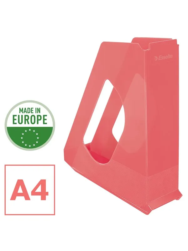 Esselte  Colour'Breeze Magazine File Coral